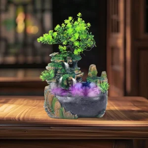 Bymaocar Indoor Fountain LED Light